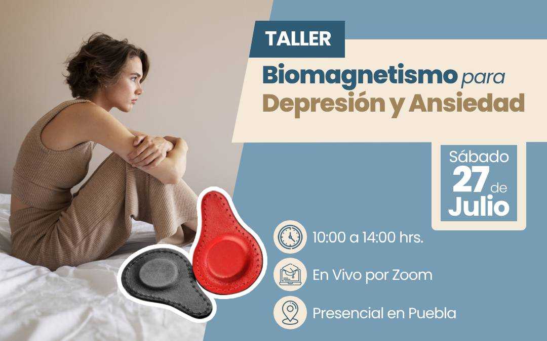 banner del curso: biomagnetismo para depresión y ansiedad