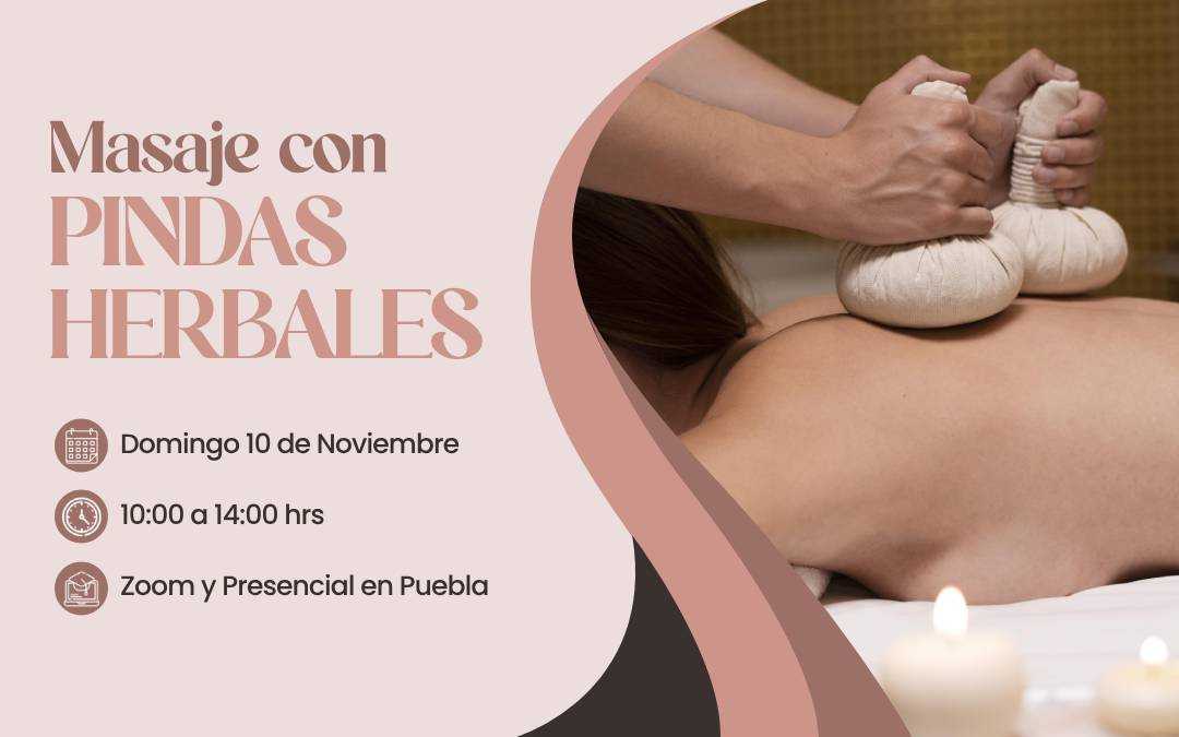 banner del curso: masaje con pindas herbales