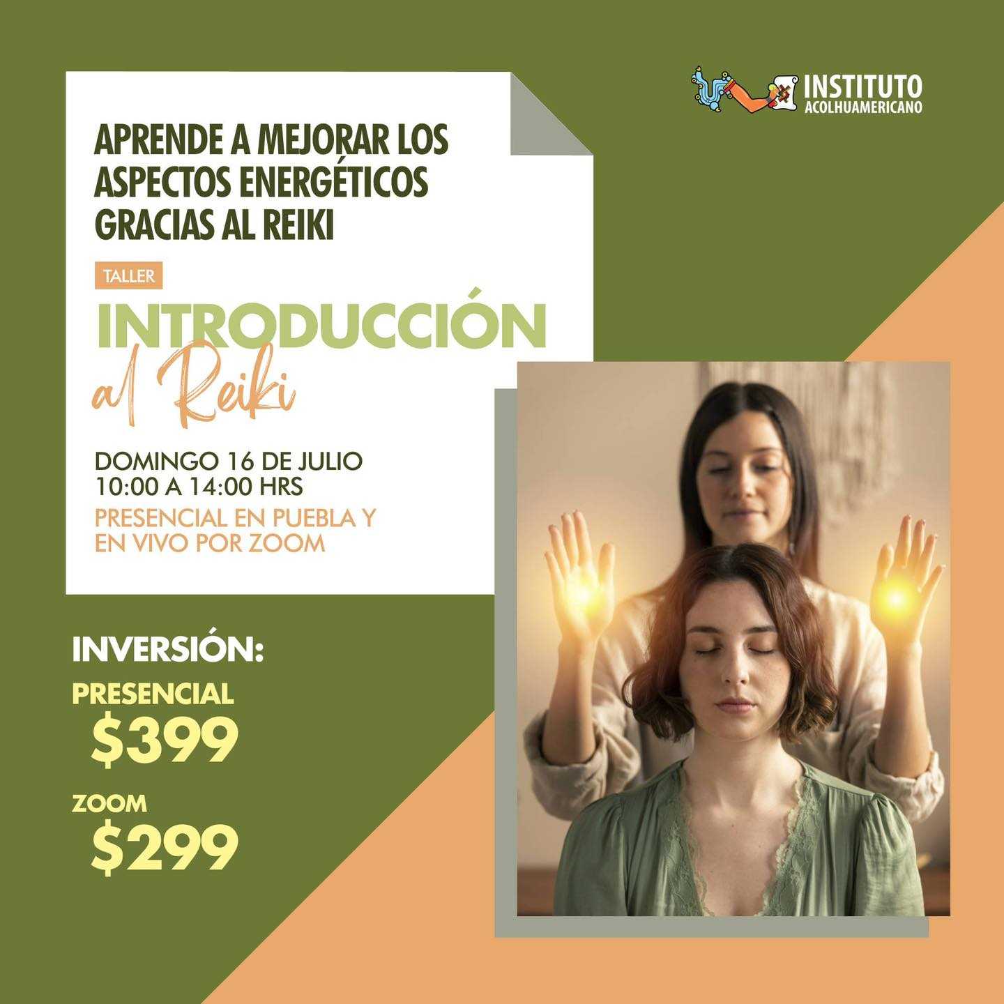 banner del curso: inicio en el camino del reiki