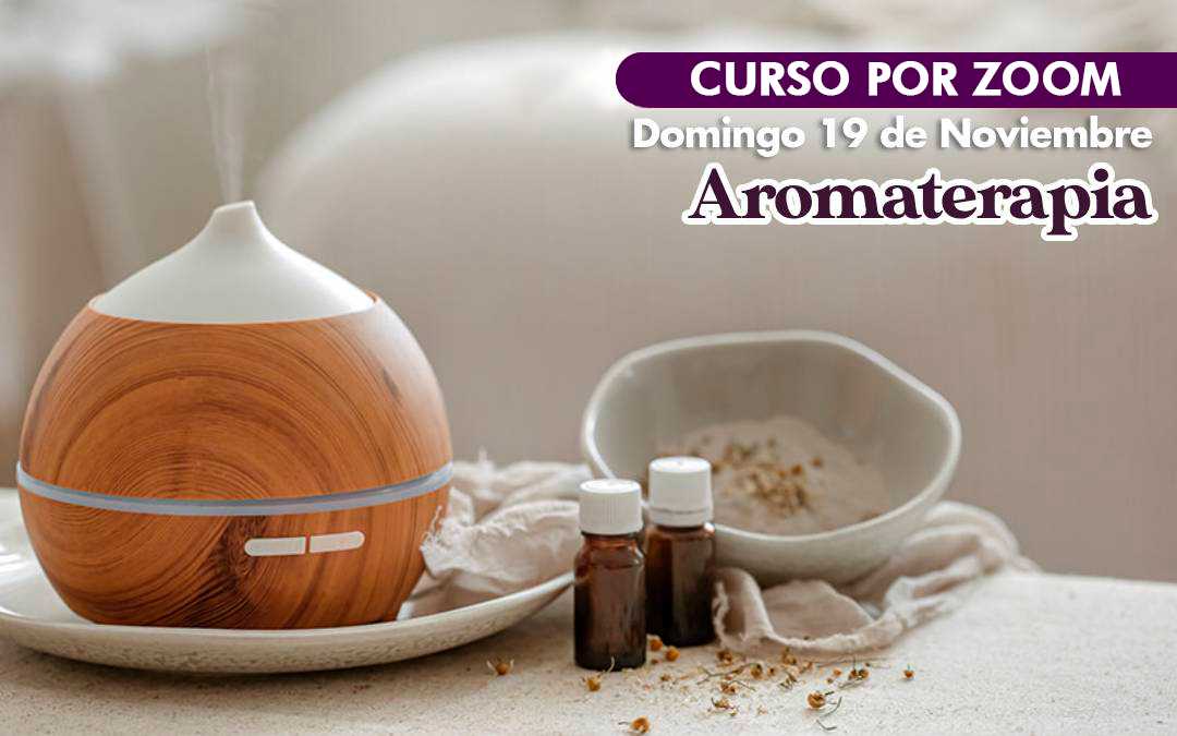 banner del curso: aromaterapia