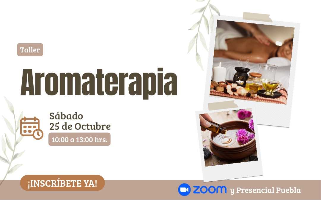 banner del curso: aromaterapia