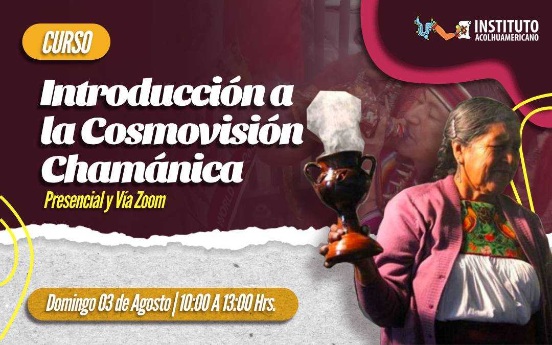 banner del curso: introducción a la cosmovisión chamanica
