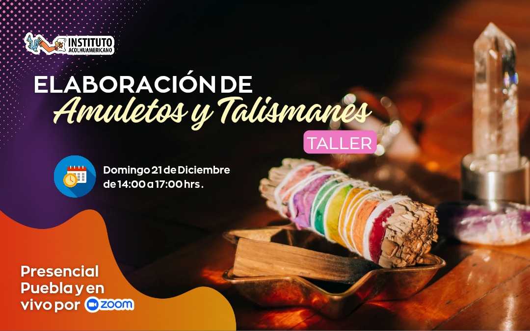 banner del curso Elaboración de amuletos y talismanes