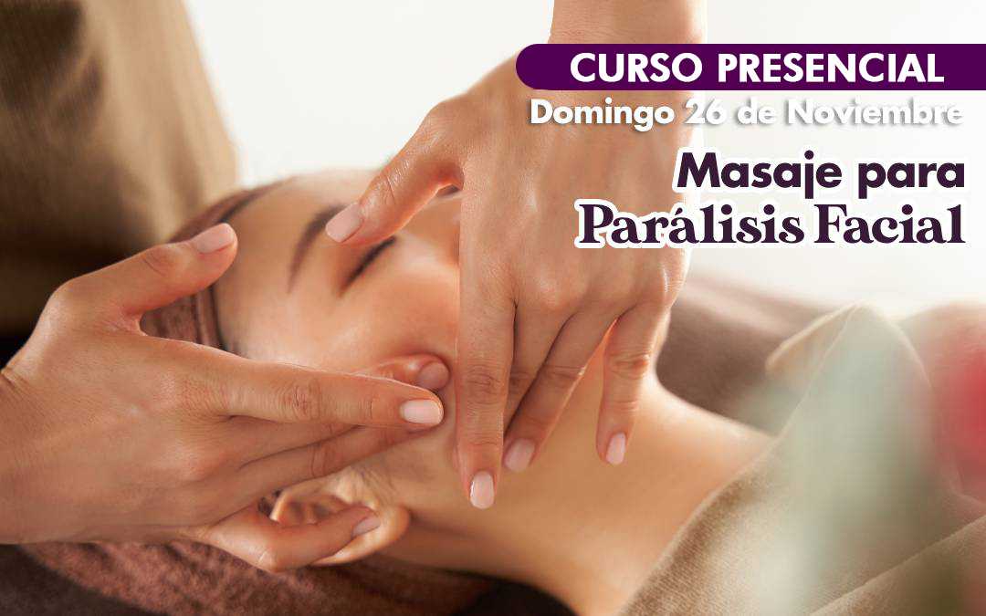 banner del curso: masaje para parálisis facial