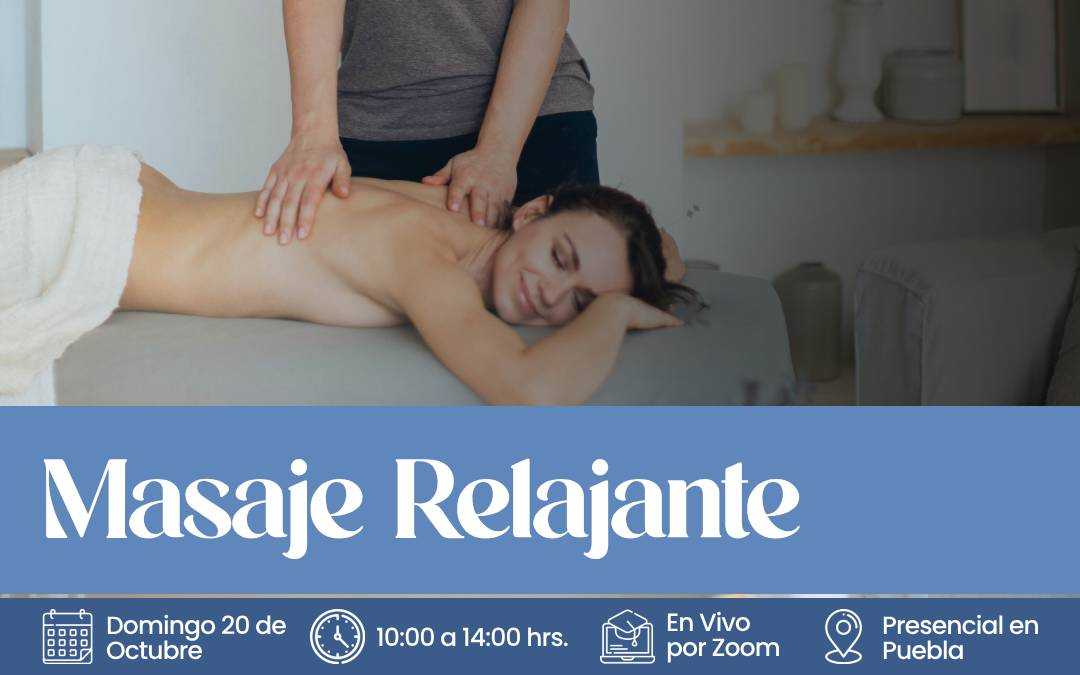 banner del curso: masaje relajante