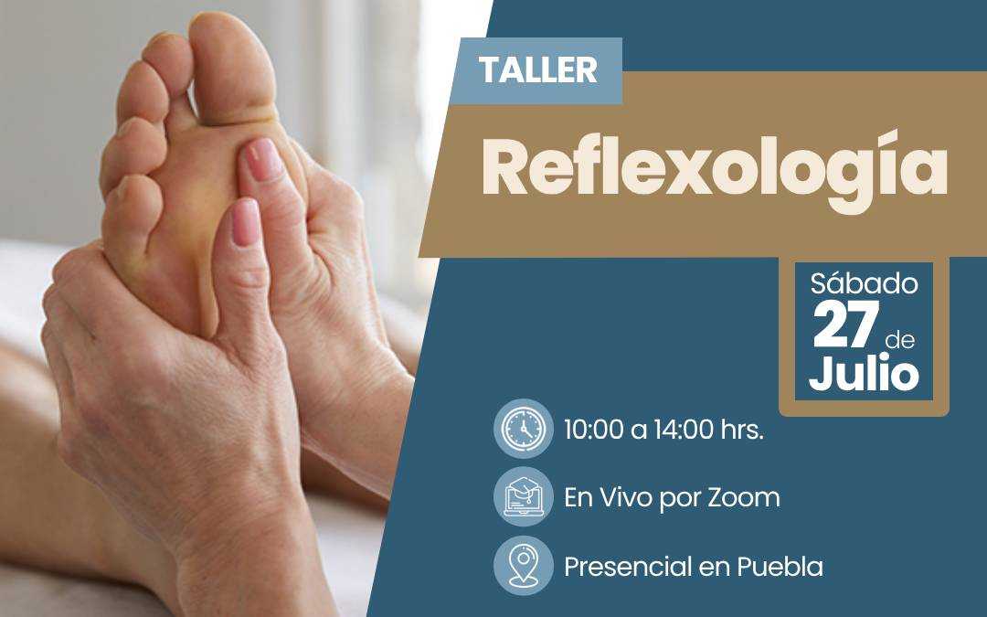 banner del curso: reflexología podal