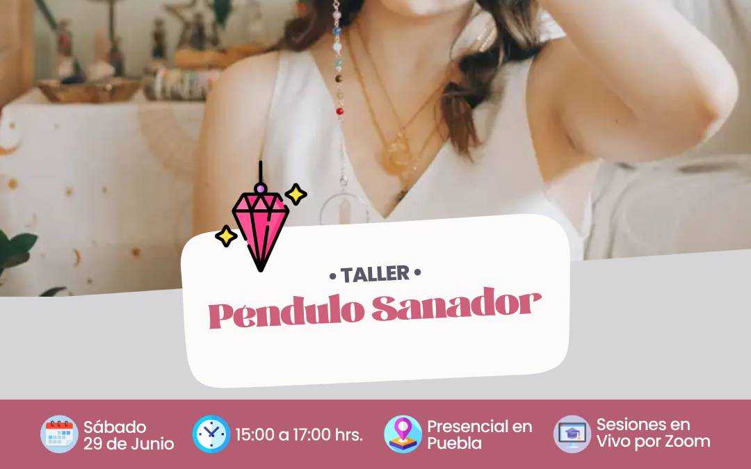 banner del curso: péndulo sanador