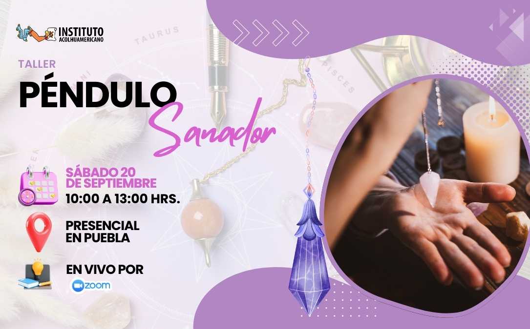 banner del curso: péndulo sanador