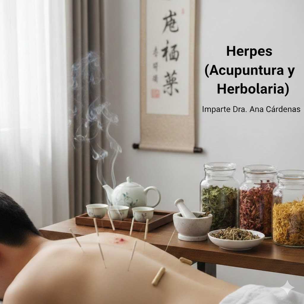 banner del curso: herpes (acupuntura y herbolaria)