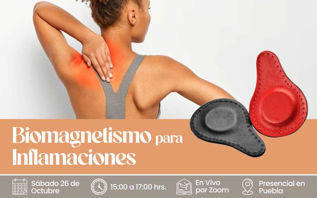 banner del curso: biomagnetismo para inflamaciones