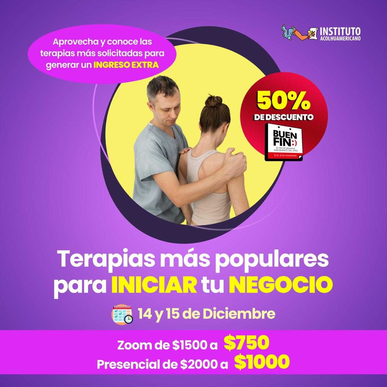 banner del curso: terapias más populares para iniciar tu negocio