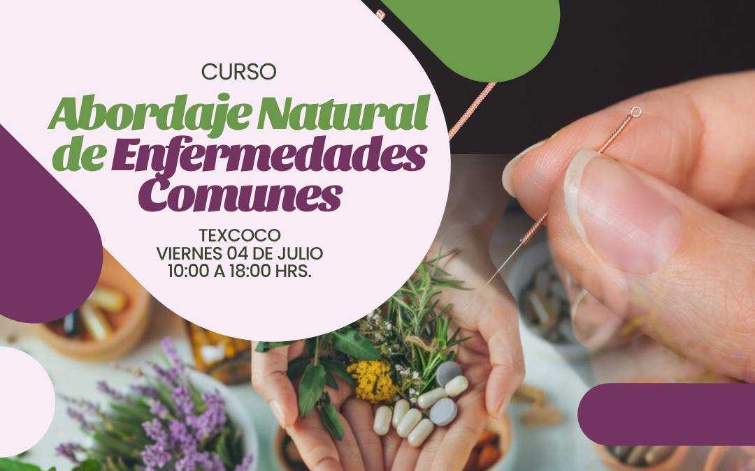 banner del curso: abordaje natural de enfermedades comunes
