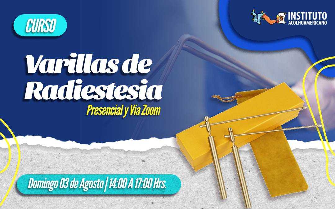 banner del curso: varillas de radiestesia