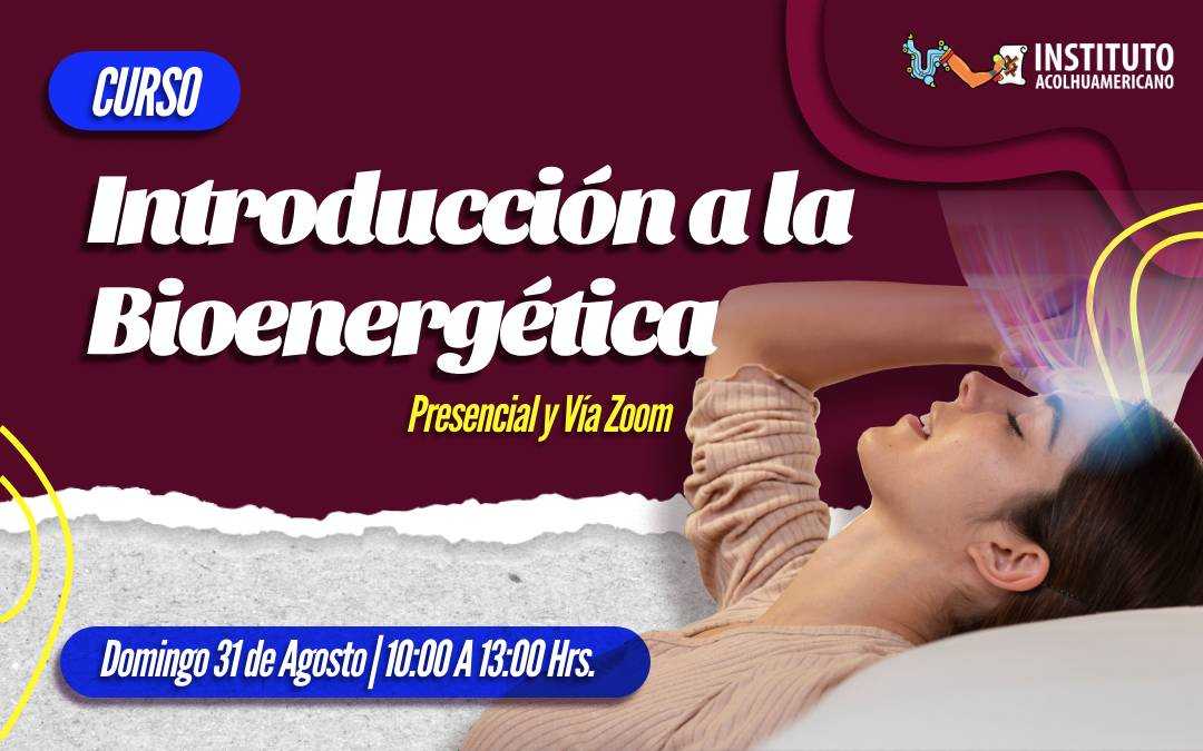 banner del curso: introducción a la bioenergetica