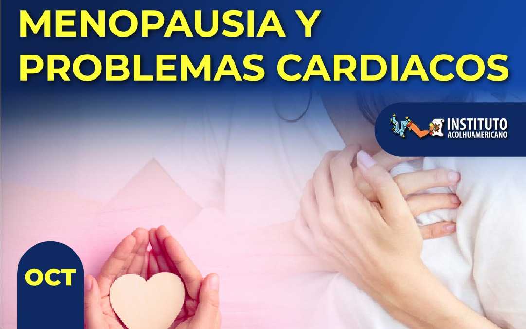 banner del curso: menopausia y problemas cardiacos