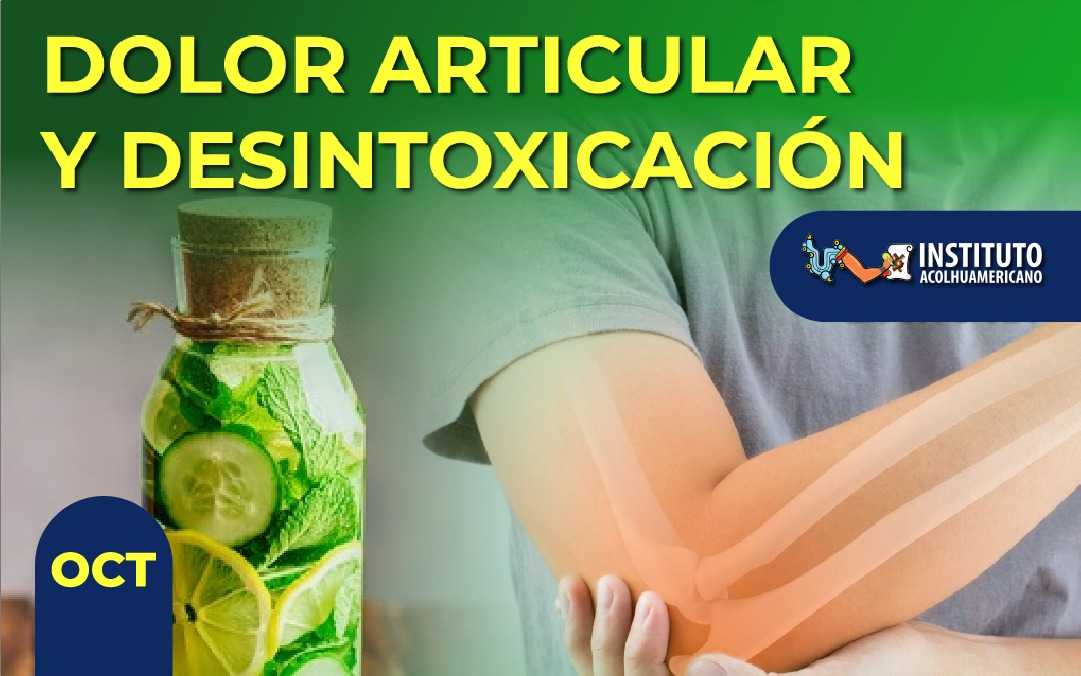 banner del curso: dolor articular y desintoxicación 