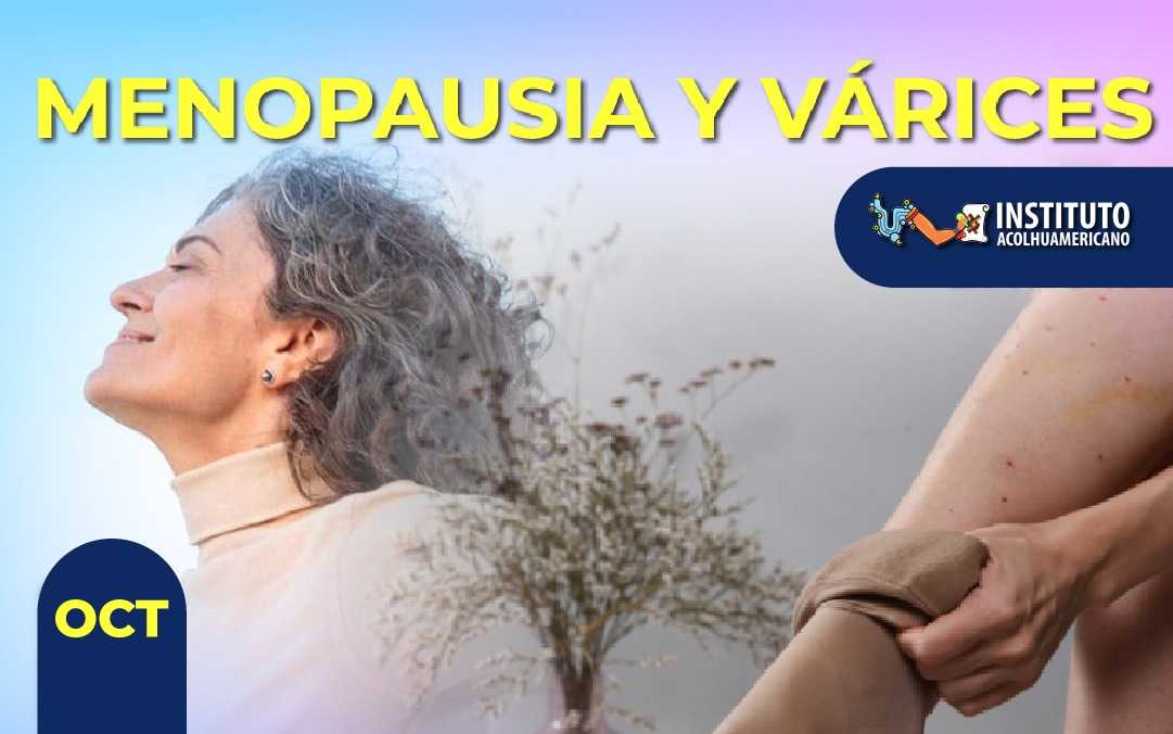 banner del curso: menopausia y varices 