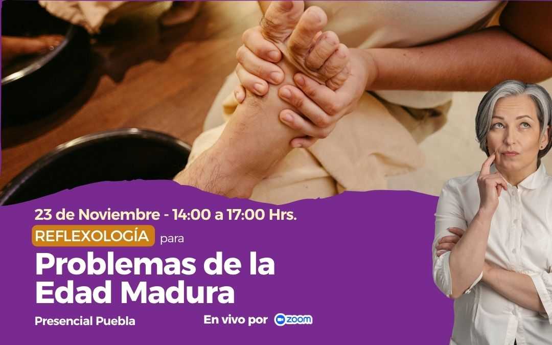 banner del curso: reflexologia para la edad madura