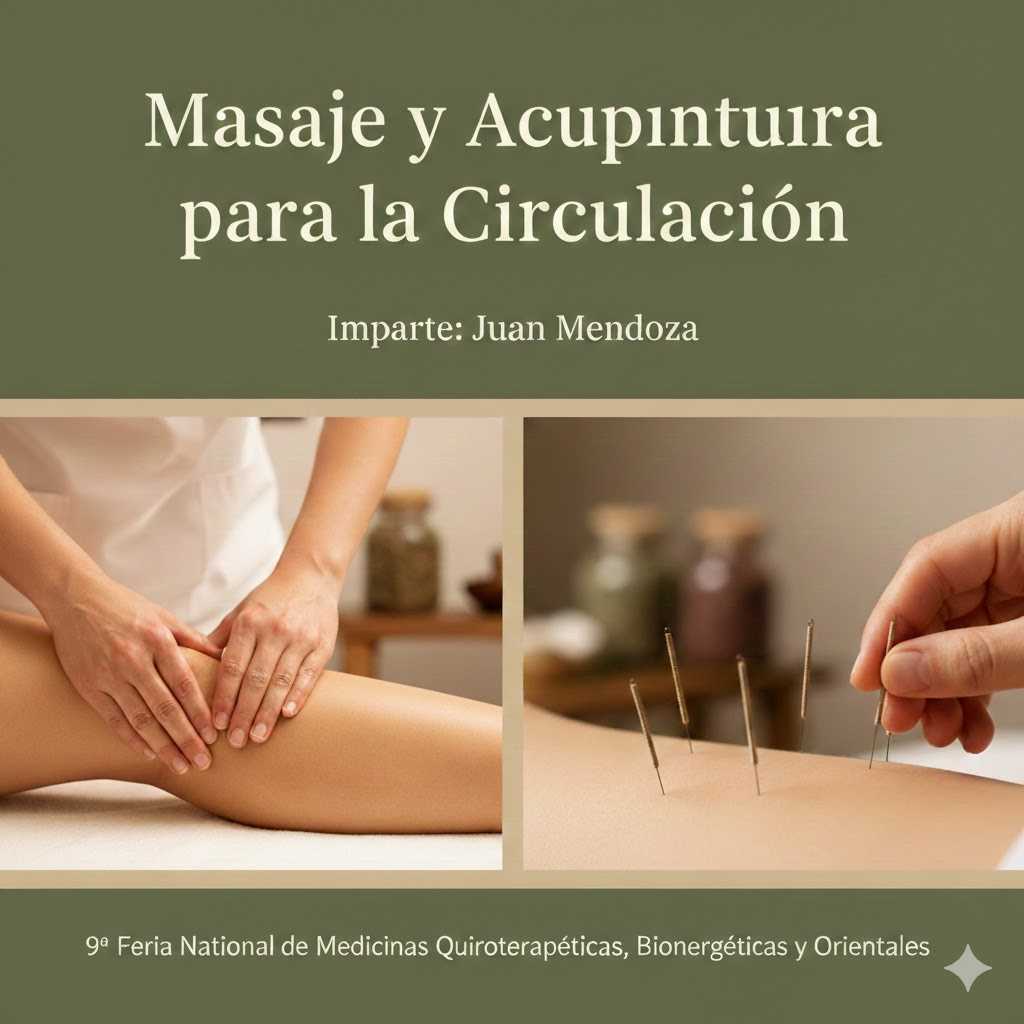 banner del curso: masaje y acupuntura para la circulación
