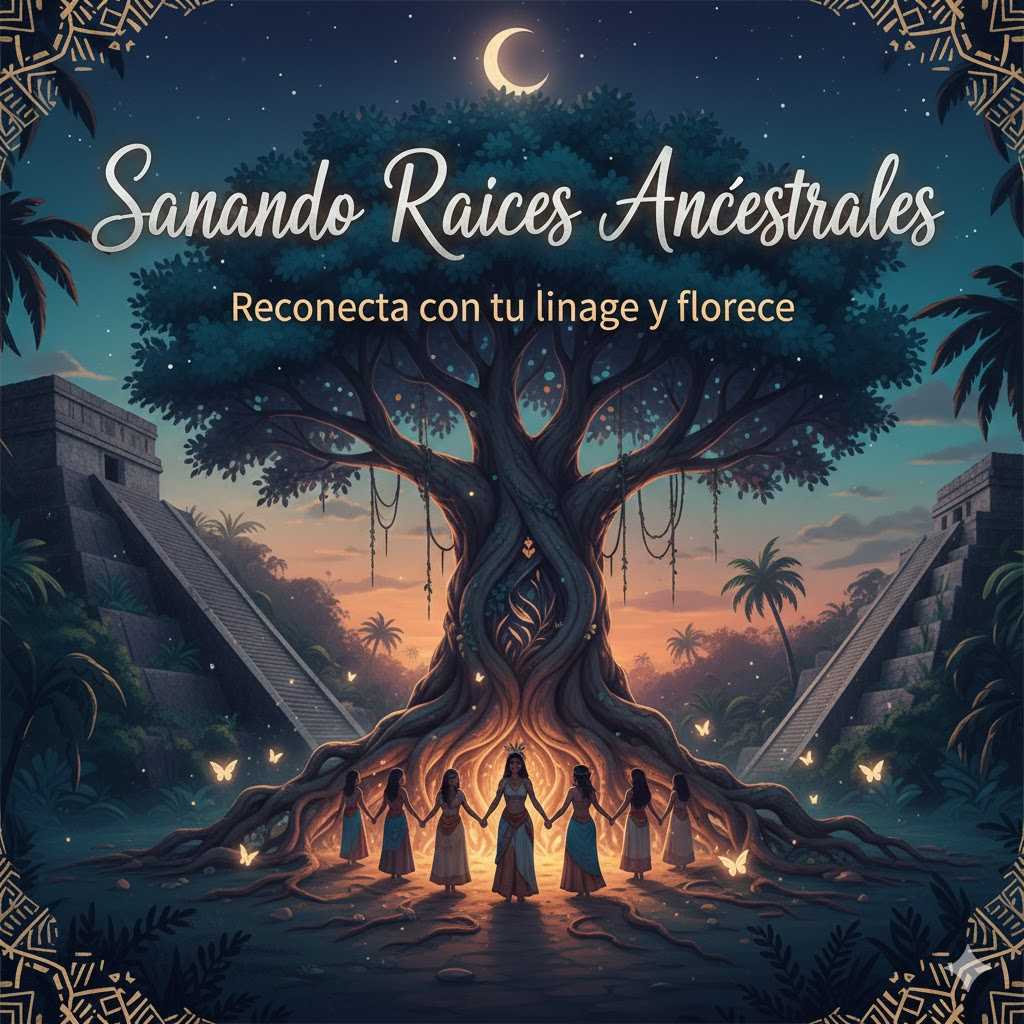banner del curso: sanando raíces ancestrales