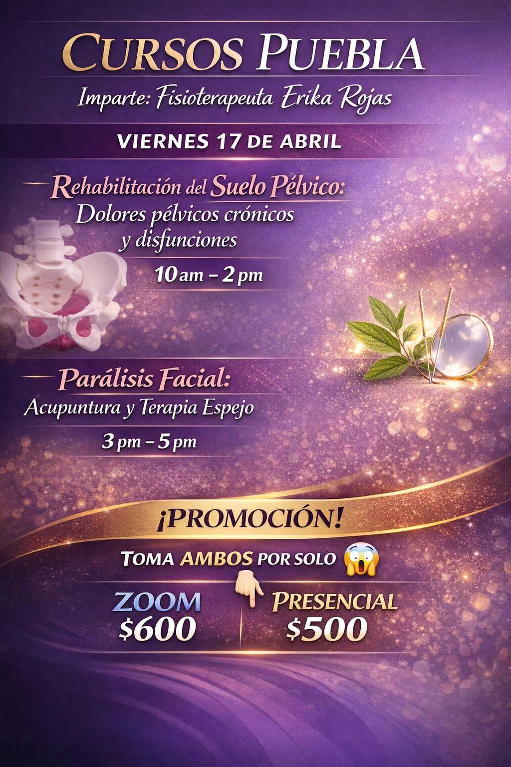 banner del curso: rehabilitación de suelo pelvico