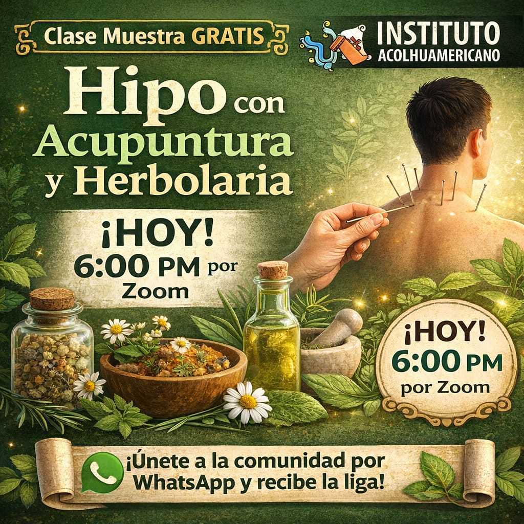 banner del curso: hipo con acupuntura y herbolaria