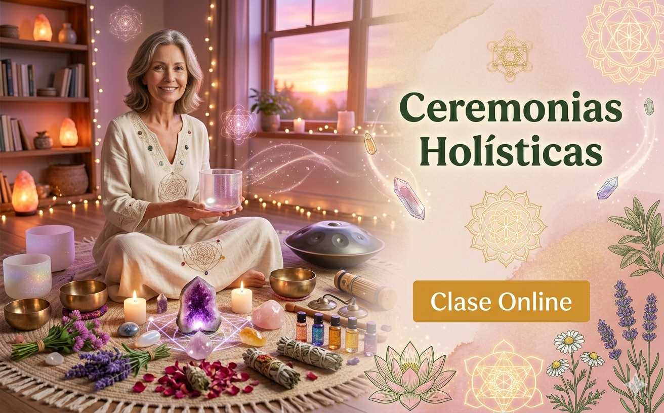 banner del curso: ceremonias holisticas