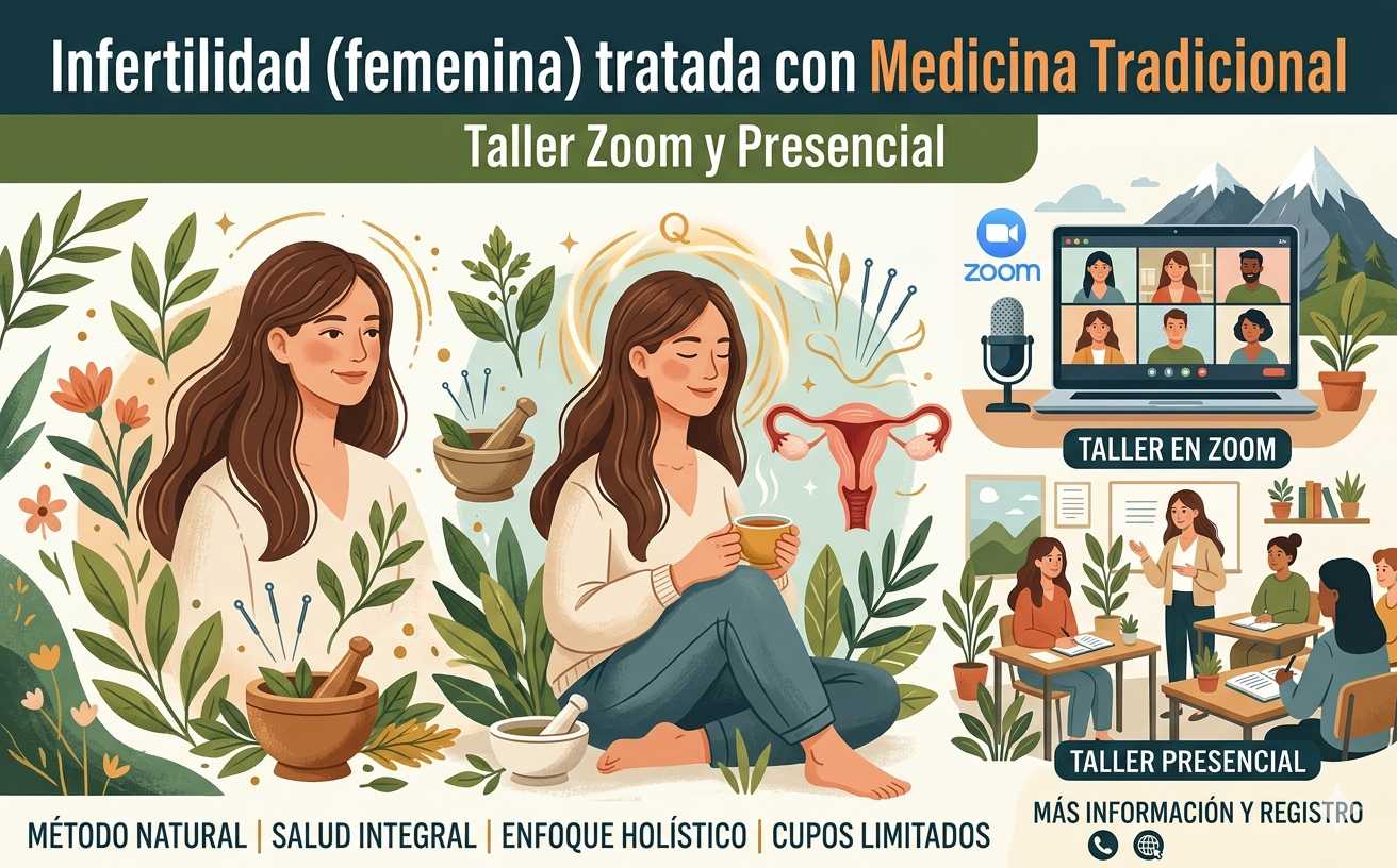 banner del curso: infertilidad y la medicina tradicional china 
