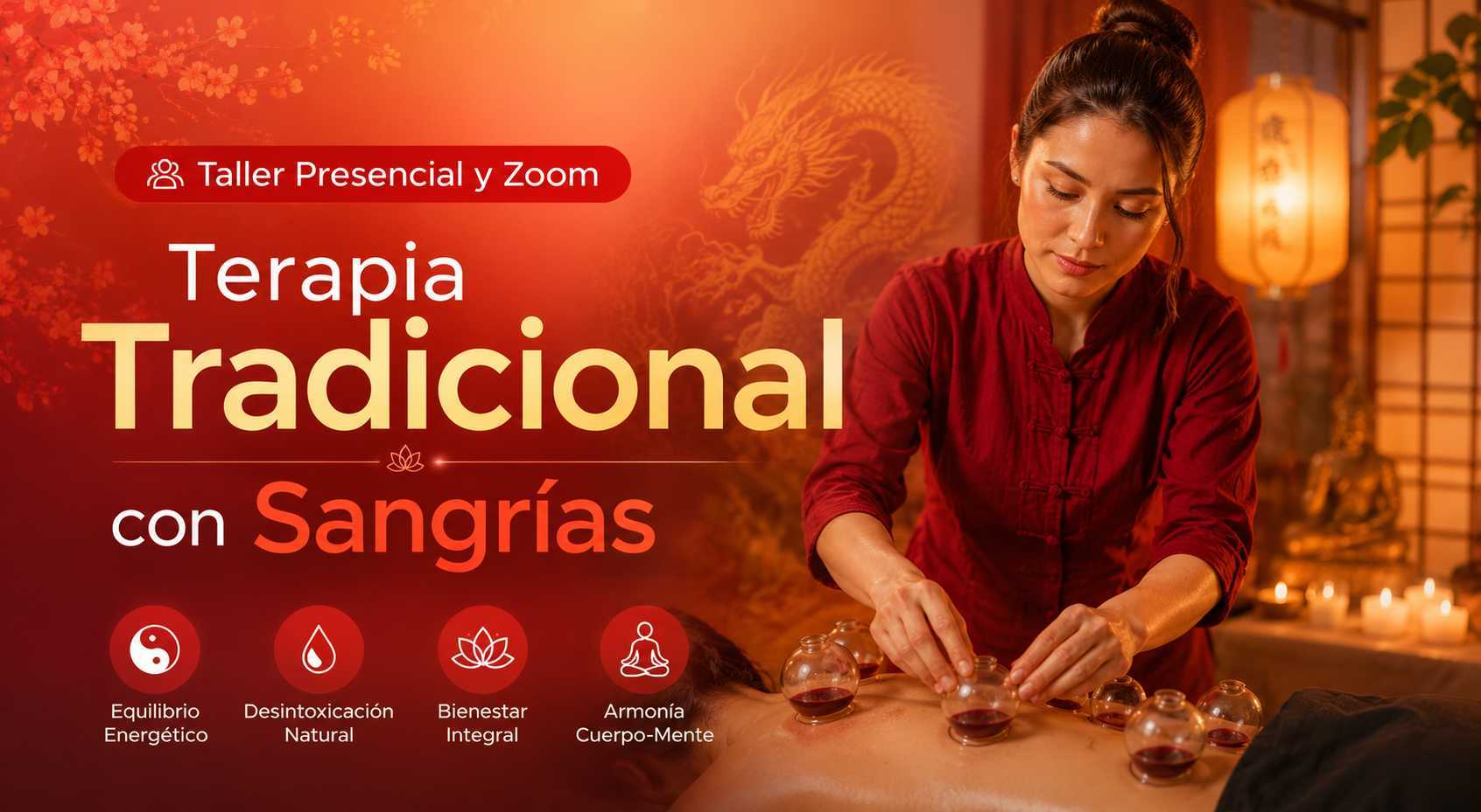 banner del curso: terapia tradicional con sangrías