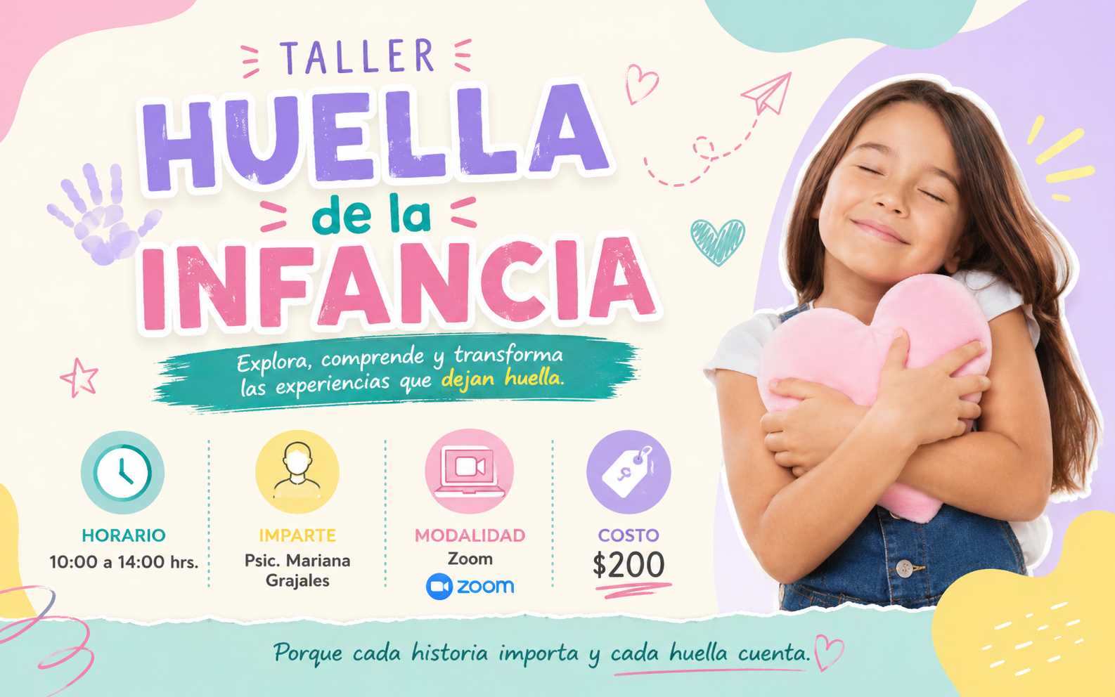 banner del curso: huella de la infancia