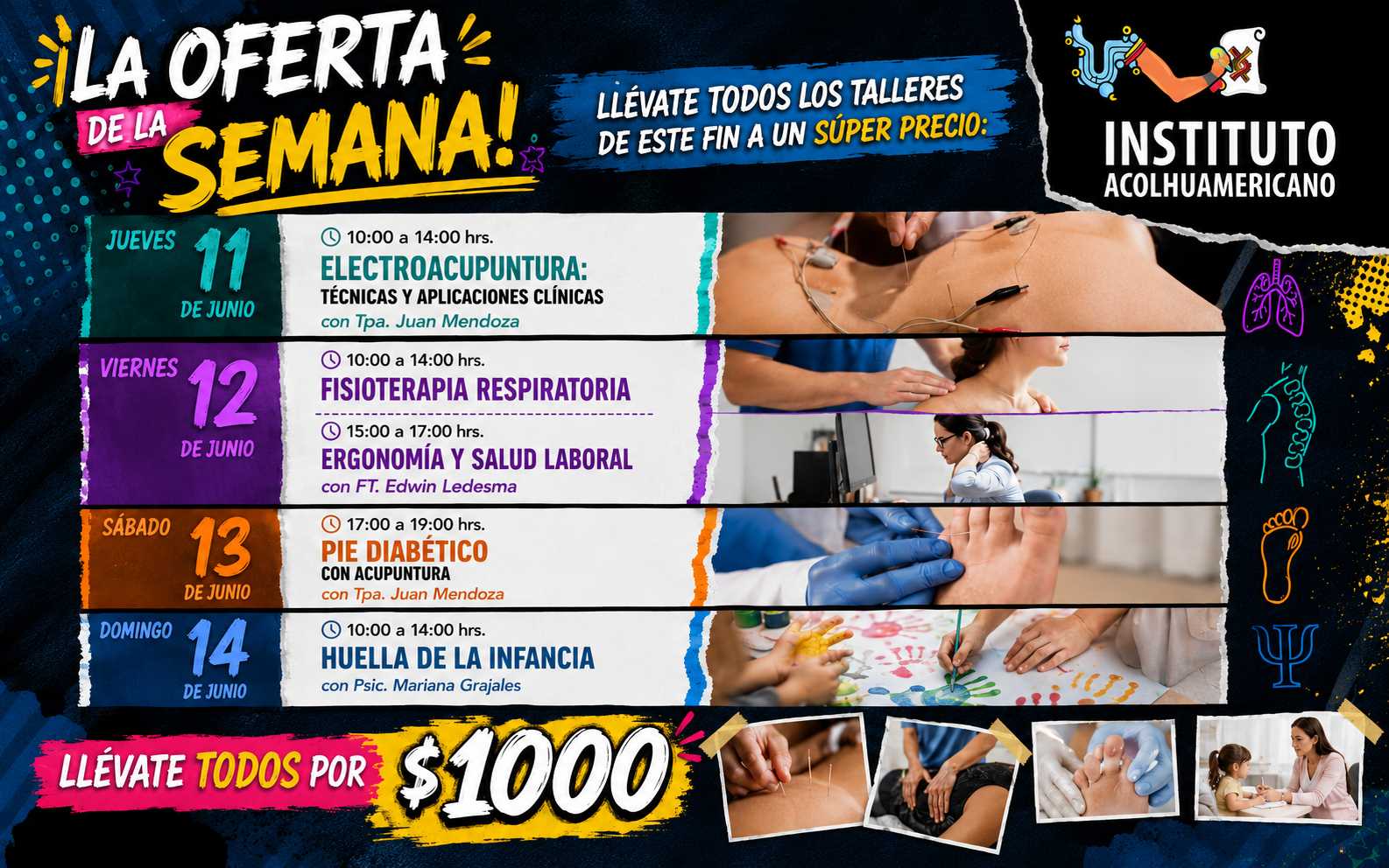 banner del curso: pack 4: talleres del 11 al 14 de junio 26