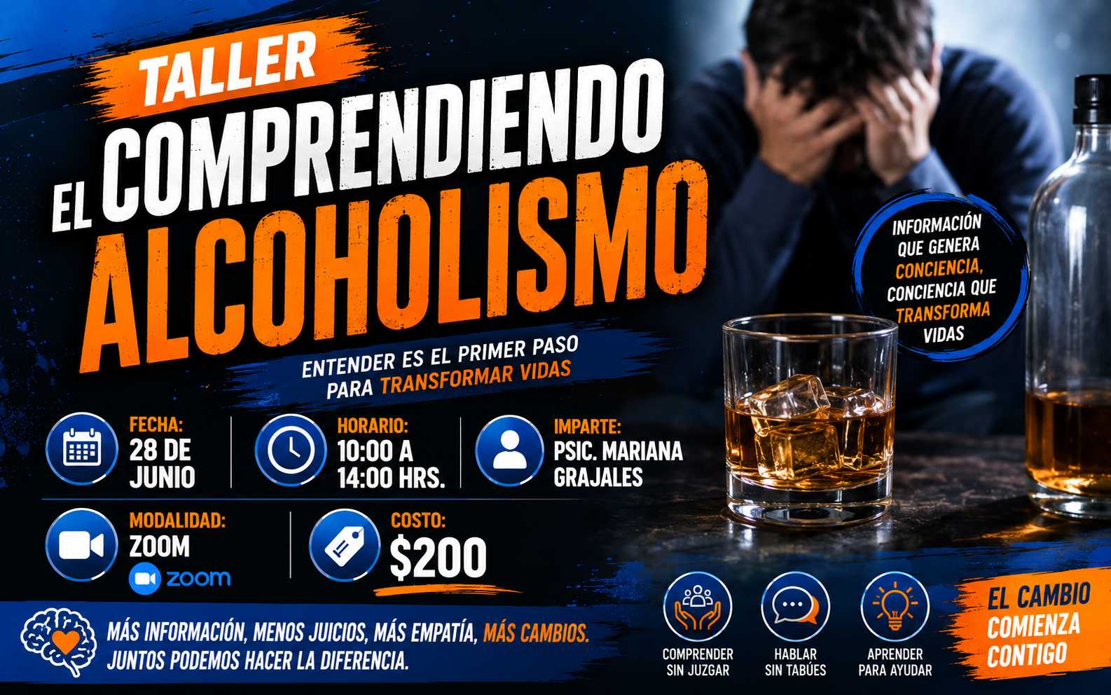 banner del curso: comprendiendo el alcoholismo