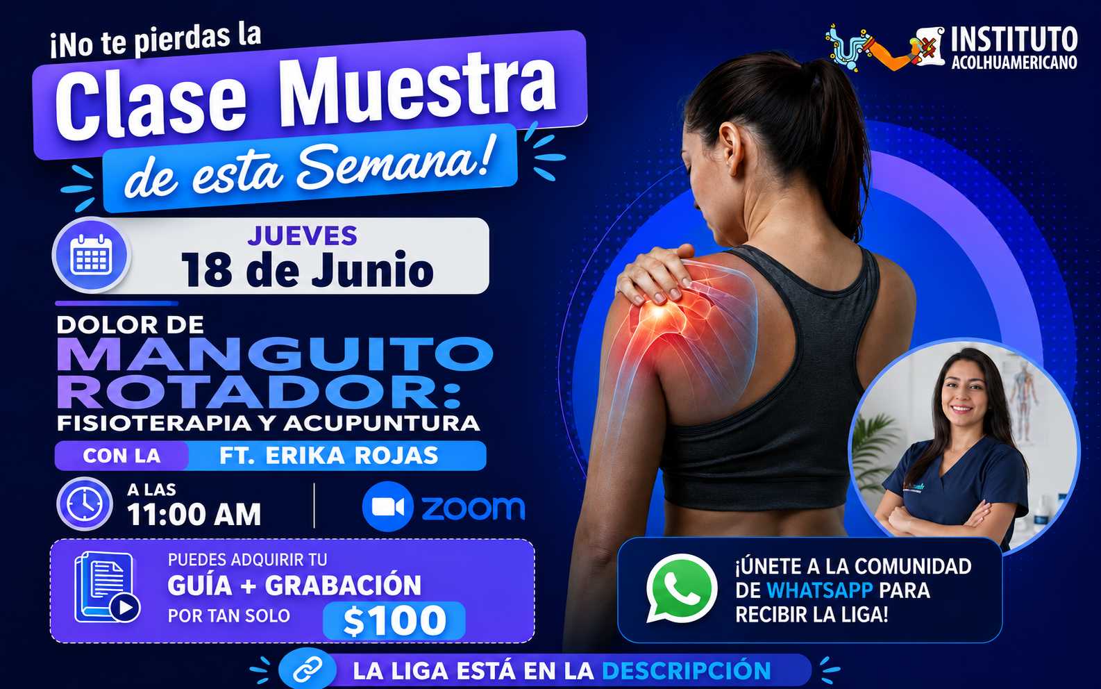 banner del curso: dolor de manguito rotador