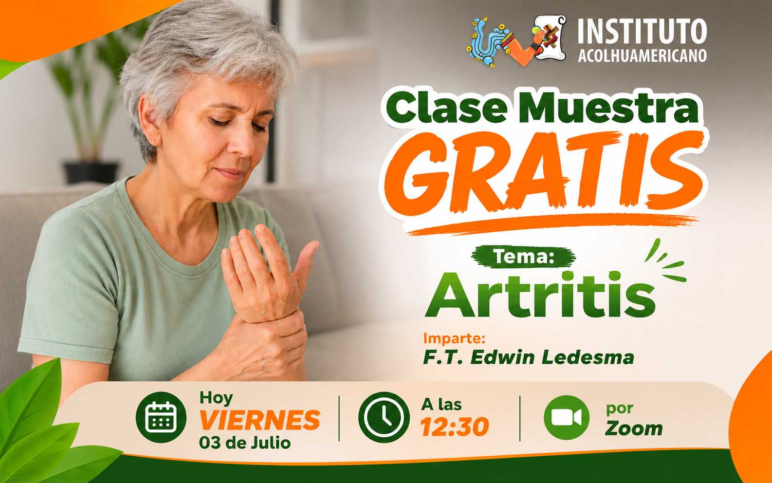 banner del curso: artritis 